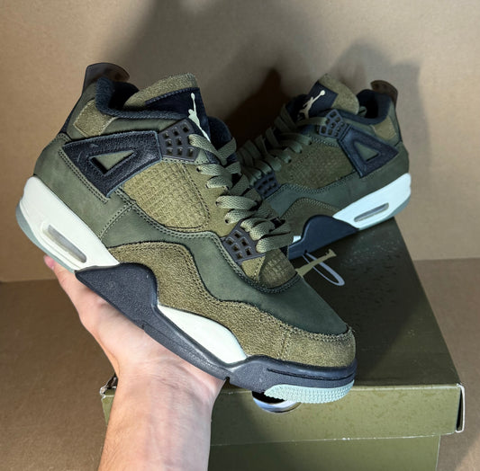 Jordan 4 (Olive) pre loved uk 7