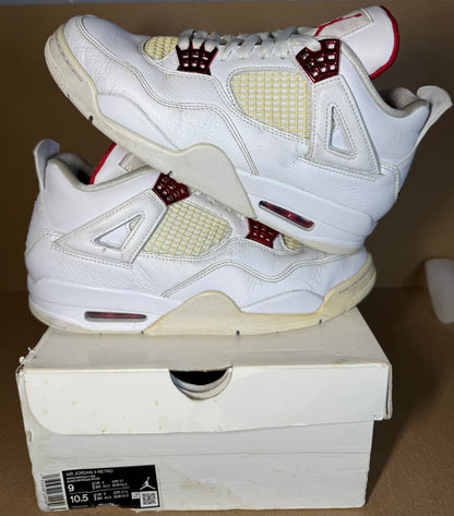 Jordan 4 (Red Metalic) pre loved uk 8