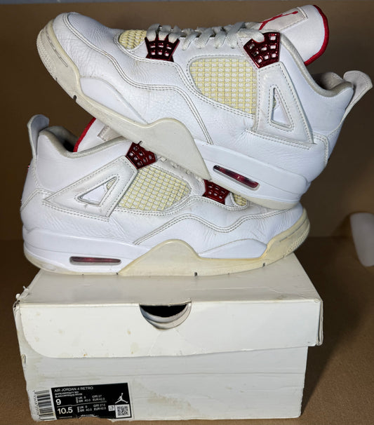Jordan 4 (Red Metalic) pre loved uk 8