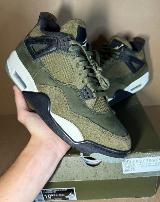 Jordan 4 (Olive) pre loved uk 9.5