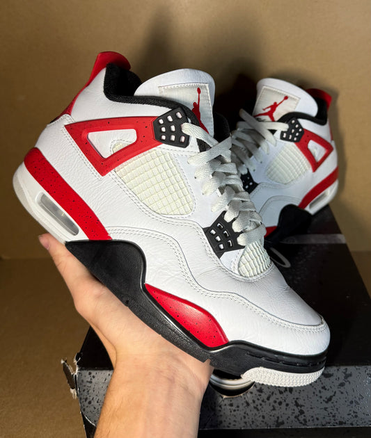 Jordan 4 (Red cement) pre loved uk 7