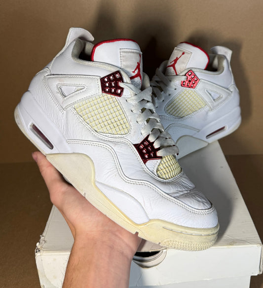 Jordan 4 (Red Metalic) pre loved uk 8
