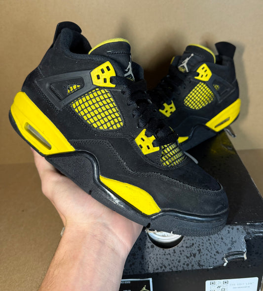 Jordan 4 (Yellow Thunder) pre loved uk 6